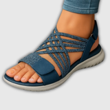 Sanrita | Leichte orthopädische Sandale mit elastischen Riemen