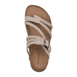 Adriana I Geflochtene Korksandalen