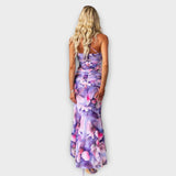 Pia - Maxikleid mit einseitiger Raffung