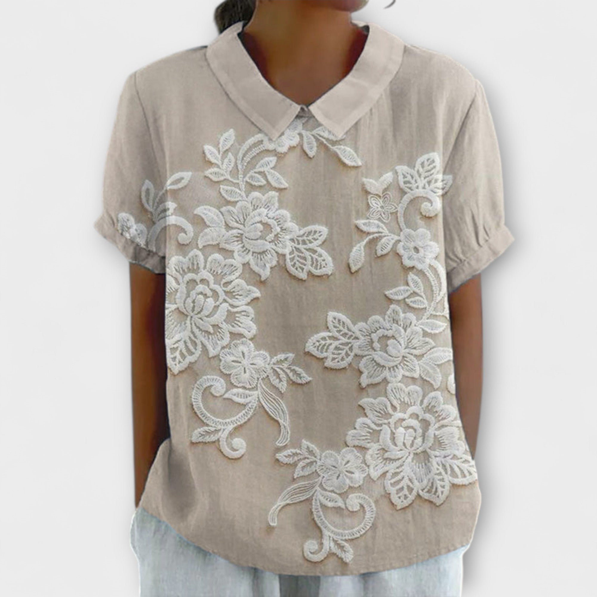 Emma - Hemd mit Vintage-Druck
