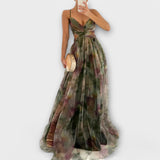 Annai Mesh Maxikleid - Elegant und Figurbetont