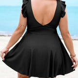 CLARA | Dein figurfreundliches Bauch-Weg-Badekleid