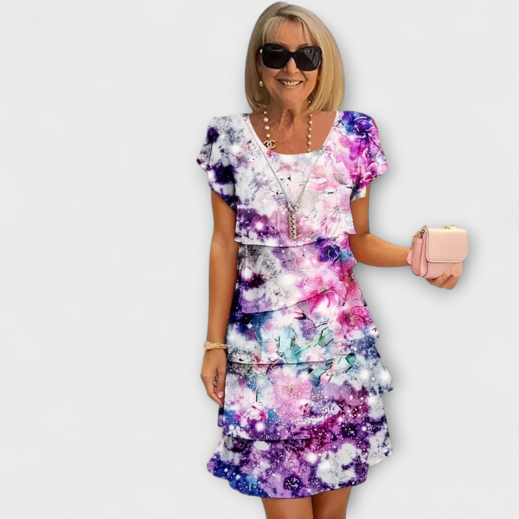 Lillian - Florales Eleganzkleid