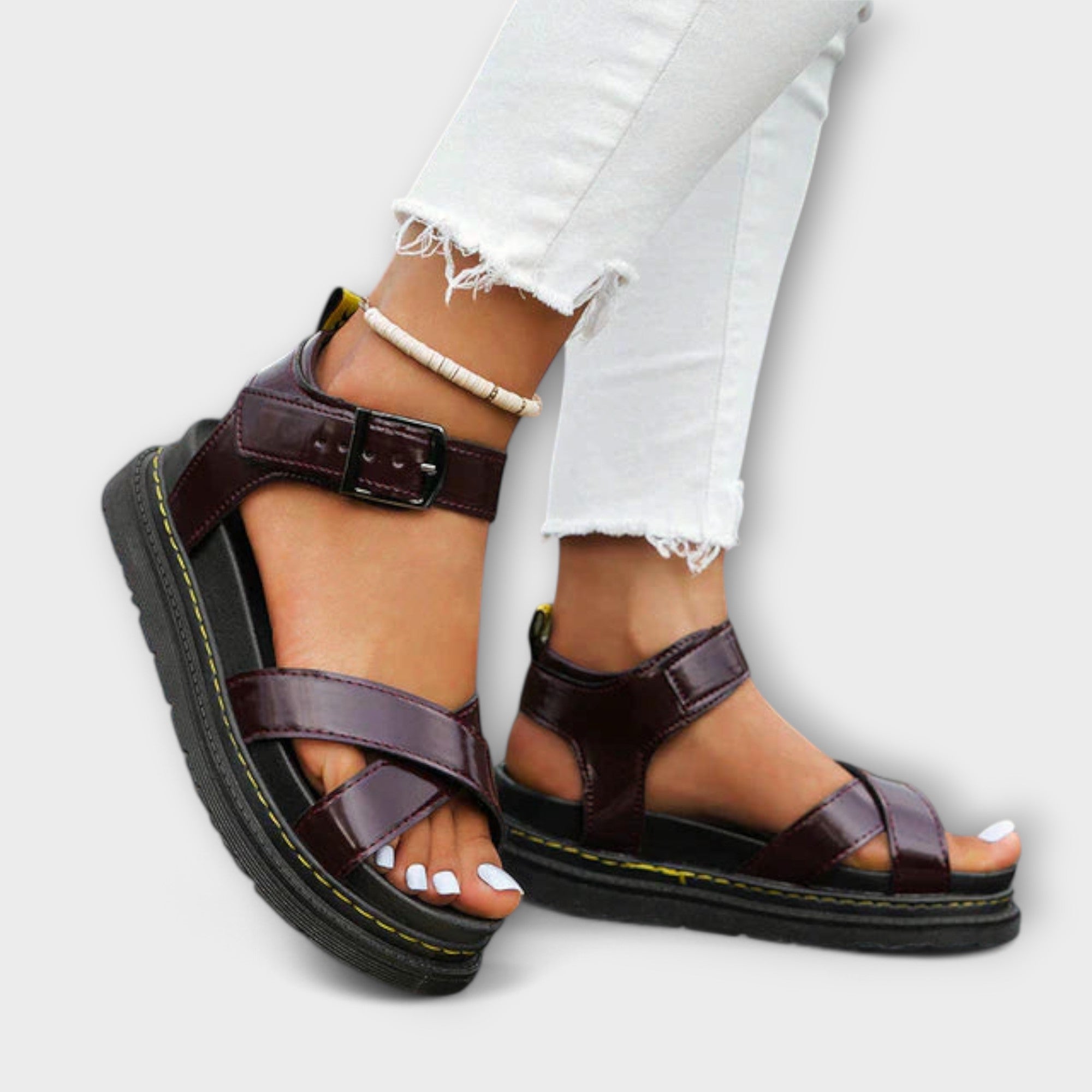 Rosa - Orthopädische Sport-Sandalen für Komfort und Unterstützung