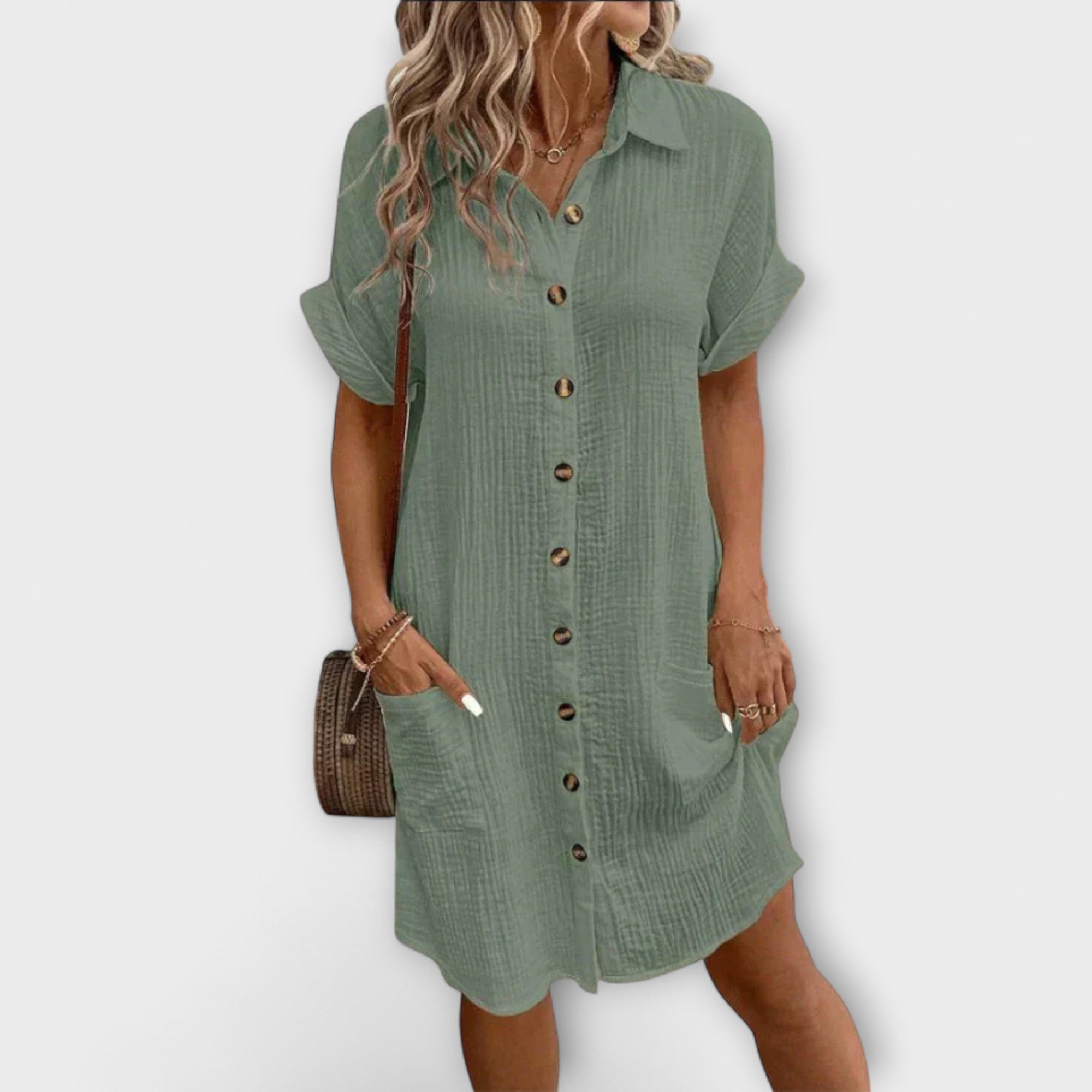 Aria - Klassisches Polo Freizeitkleid