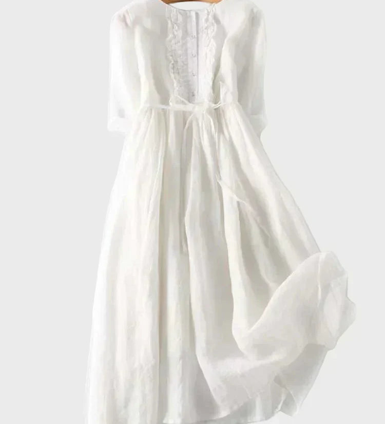 Minimalistisches Langkleid