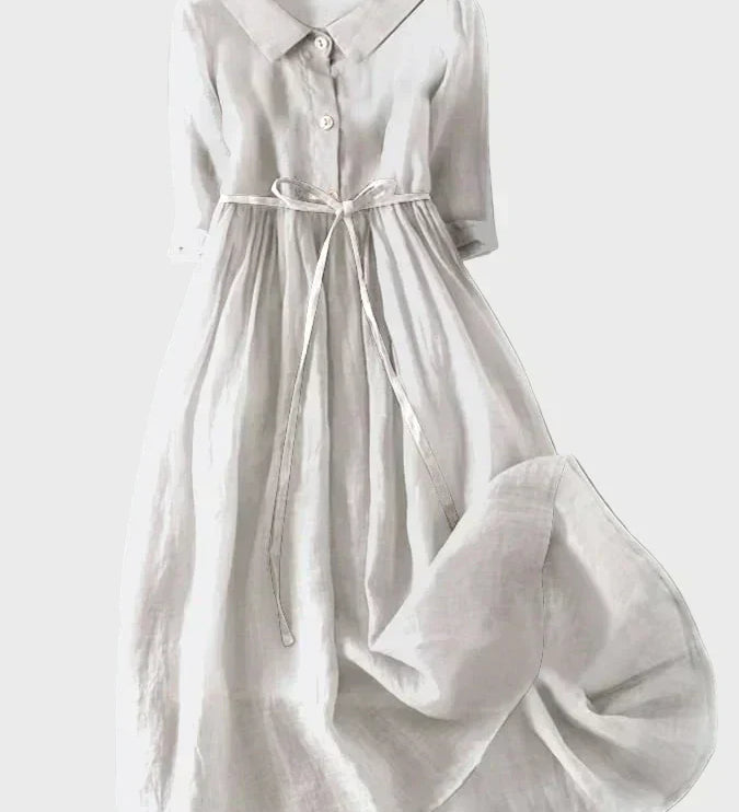 Kleid mit Eleganter Kragen