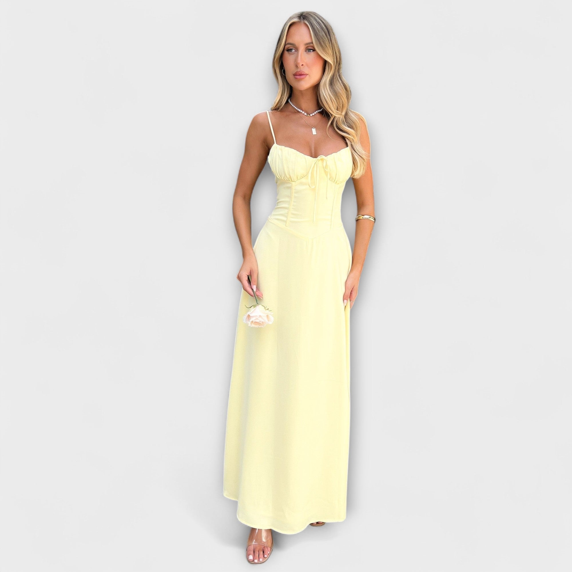 Alanis - Midi-Länge Kleid